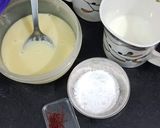 A picture of step 1 of Cashew gulkand cup.