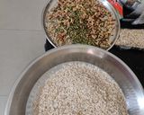 A picture of step 2 of Oats breakfast premix.