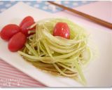 大黃瓜涼麵的食譜步驟6照片