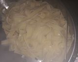 Foto del paso 3 de la receta: Espaguetis con carne molida de pollo 🍜