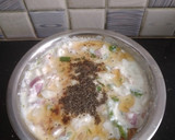 * மிக்ஸ்டு வெஜ் தஹி பச்சடி *(tayir pachadi recipe in tamil) ரெசிபி ஸ்டேப் 9 புகைப்படம்