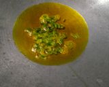 A picture of step 1 of Meethi aloo.