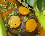 A picture of step 16 of Carrots Sambar.