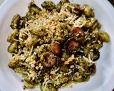 Foto del paso 4 de la receta: ÑOQUIS AL Pesto🌿con Chorizo Santarrosano...!😛