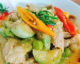 รูปขั้นตอนการทำที่ 4 ของ แกงเขียวหวานสะอื้น