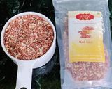 A picture of step 1 of Stir-fried Red Rice and Veggies.