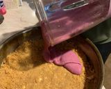 Foto del paso 4 de la receta: Pie de frambuesa sin horno