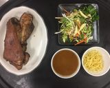 A picture of step 1 of Roasted charsui pork belly with asian slaw.