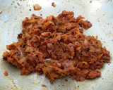 A picture of step 6 of Achari Dahi Bhindi.