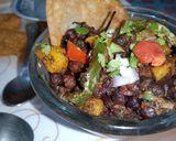 A picture of step 7 of Kalay Chanay ki Chaat.
