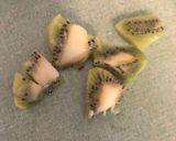 A picture of step 2 of Apple and kiwi salad.