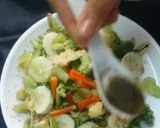 A picture of step 14 of Salad summer delight from veggie and fruit garden.