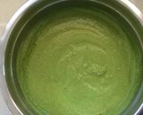 A picture of step 2 of Green Moong Dal Palak Paneer Uttapam/Savory Moong Pancake With Spinach and Paneer.