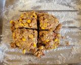 A picture of step 3 of Spicy chickpea and sweetcorn burgers.