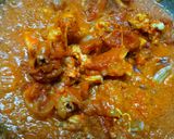 A picture of step 5 of Chicken do pyaza.