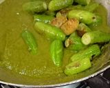 A picture of step 4 of Masala Tendli.
