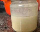 A picture of step 1 of Berries with tahini sauce.