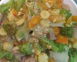 Foto langkah ke 4 dari resep Capcay Udang Sederhana.
