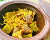 Hình bước làm 3 của món Chân nấm kho sả nghệ