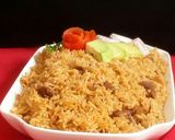 A picture of step 9 of Beef pilau.