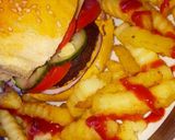 Pas rețetă Burger 1 fotografie