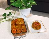 عکس مرحله 4 از دستور دلمه برگ کلم