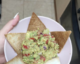 Foto del paso 4 de la receta: "Nachos" con guacamole saludables