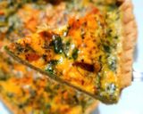 A picture of step 10 of Oats Egg Quiche.