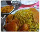 عکس مرحله 3 از دستور شوید پلوبامرغ