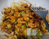 Foto langkah ke 4 dari resep Udang Goreng Mentega.
