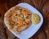 A picture of step 6 of Oats uttapam.