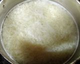 A picture of step 1 of Mystic Green & Purple Amethyst Rice Snow Dome.
