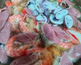 Gambar langkah 1 resipi Kerabu Maggi Thai.