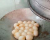 Hình bước làm 1 của món Thịt ba chỉ trứng cút kho khô