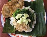 Foto langkah ke 5 dari resep Nasi Pecel Sambal Tumpang Khas Solo.