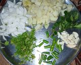 बटाटा ऊसळ (batata usal recipe in marathi) रेसिपी स्टेप 1 फोटो 