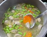 Foto langkah ke 3 dari resep Sup bakso sederhana untuk anak.