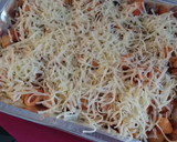 Foto del paso 4 de la receta: Pasta tiburón gratinada con guisantes
