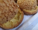 Ropogós képviselő fánk narancsos-vaníliás krémmel, csokihabbal recept fázis 7 fotója