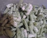 Foto langkah ke 1 dari resep Buncis Cabai Garam kilat khas Chinese Resto.