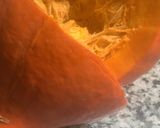 Une image de l'étape 1 de 🥜Velouté🪹potimarron 🌶️🍃noisettes🥄🌰🌰#healthy.
