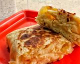 A picture of step 4 of Egg and Cheese Wrap.