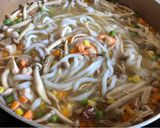 Hình bước làm 5 của món Bánh Canh Nấm Hải Sản