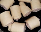 Foto del paso 1 de la receta: Pan casero con jamón y queso