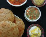 आलू पूरी(aloo poori refcipe in hindi) रेसिपी चरण 7 फोटो