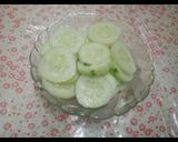 A picture of step 2 of Veg sandwich.