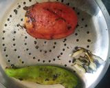 A picture of step 2 of Garlic Chutney (roasted).