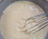 A picture of step 2 of Fried Milk Infused with Mandarin.