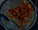 A picture of step 2 of Fryms potatoes.