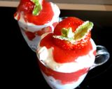 A picture of step 5 of Sig's Easy Strawberry Tiramisu.